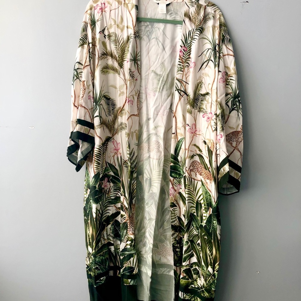 H&M Floral Wild Kimono/Cardigan